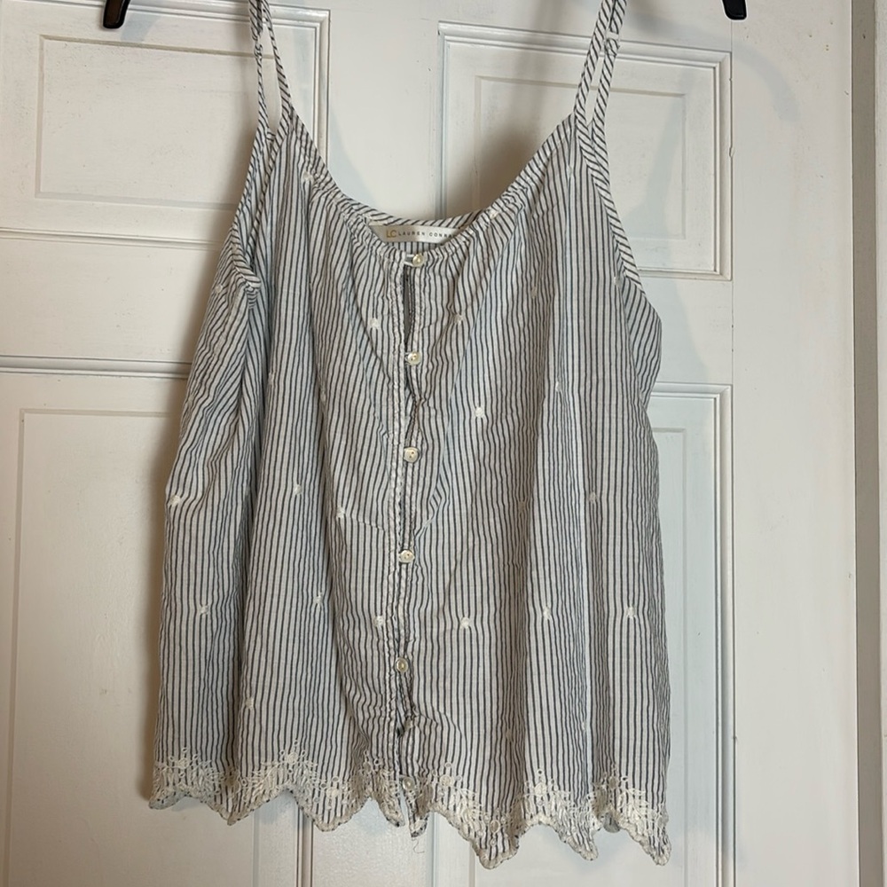 Lauren Conrad Striped Cami Top